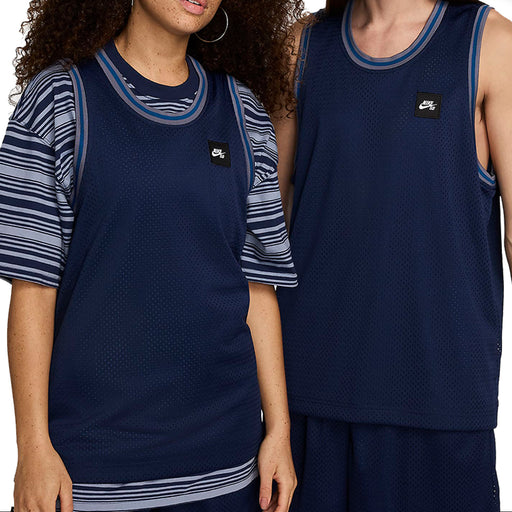 Nike SB Basketball Jersey - Navy FN2597-410 Front