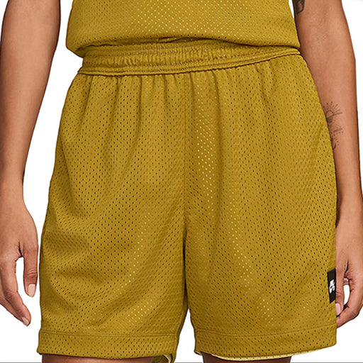 Nike SB Bball Shorts - Saturn Gold #FN2593-700 Front Reversed