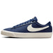 Nike SB Blazer GT Low - Navy Leather Left