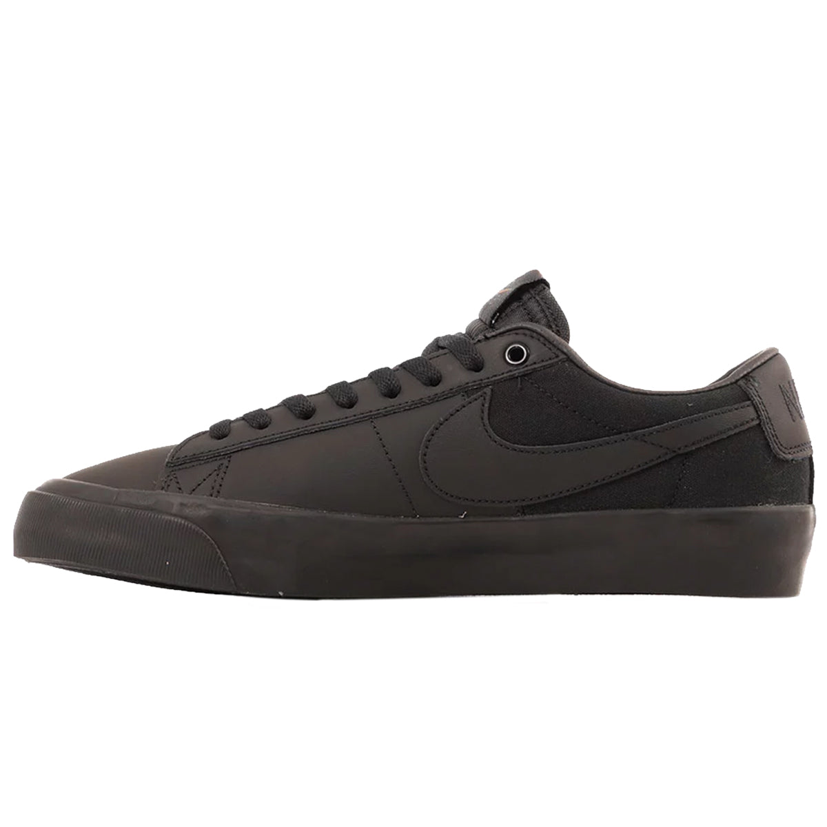 Nike SB Blazer GT Orange Label - Triple Black | Underground Skate Shop