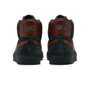 Nike SB Blazer Mid - Black Spruce/ Corduroy Brown Heel