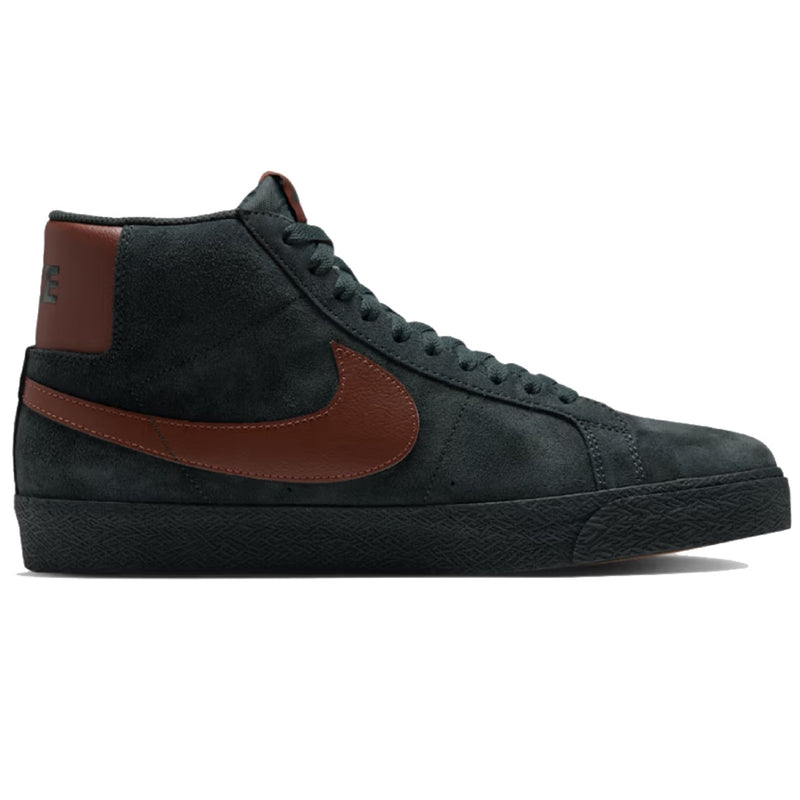 Nike SB Blazer Mid - Black Spruce/ Corduroy Brown Right