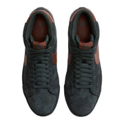 Nike SB Blazer Mid - Black Spruce/ Corduroy Brown Top