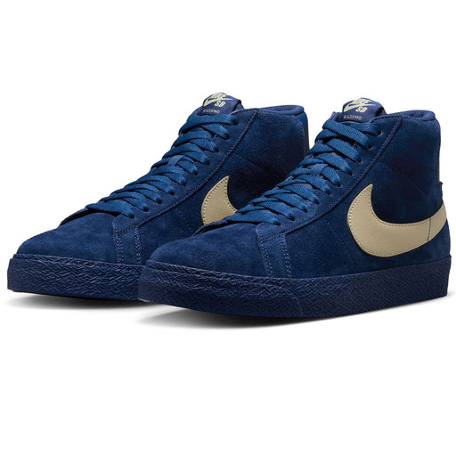 Nike SB Blazer Mid - Coastal Blue/Yellow | Underground Skate Shop