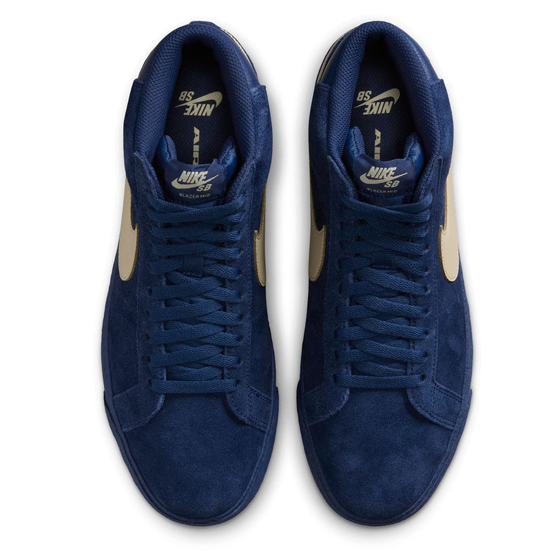Nike SB Blazer Mid - Coastal Blue/Yellow | Underground Skate Shop