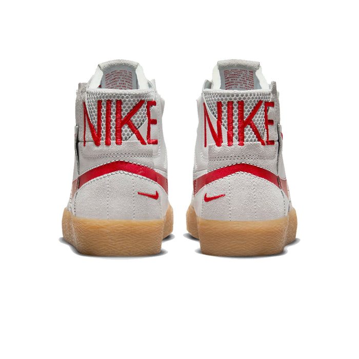 Nike SB Blazer Mid Premium - Summit White/Red FD5113-100 | Underground Skate Shop