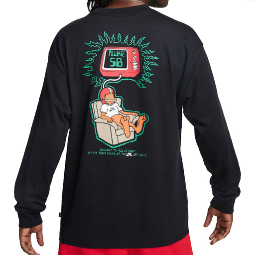 Nike SB Brainwash T-Shirt - Black FQ3713-010 | Underground Skate Shop