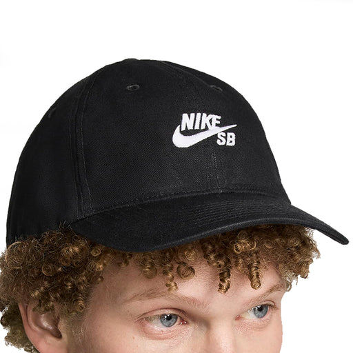 Nike SB Club Strap Back Cap - Black Front