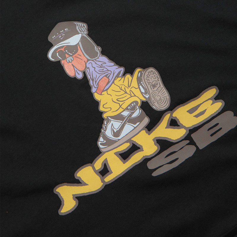Nike SB Dunk Dog T-Shirt - Black Detail