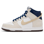 Nike SB Dunk High - "Beyond Skateshop" - White Ivory/Sand Dune Left