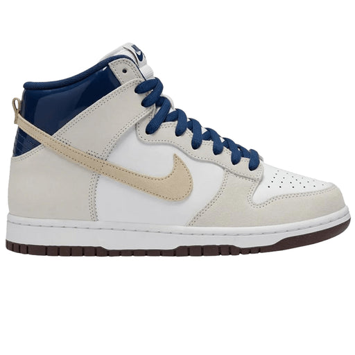 Nike SB Dunk High - "Beyond Skateshop" - White Ivory/Sand Dune Right