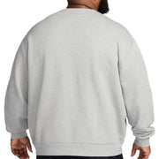 Nike SB Essential Logo Crew Neck - Heather Gray Back