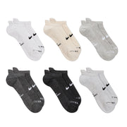 Nike SB 6-Pack No Show Sock - Grey Tones | Underground Skate Shop