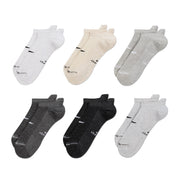 Nike SB 6-Pack No Show Sock - Grey Tones | Underground Skate Shop