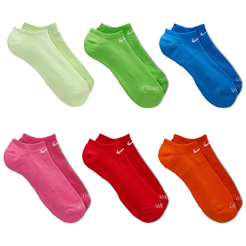 Nike SB Everyday 6-Pack No Show Sock - Multi