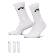 Nike SB Everyday Elevated 3-Pack Socks - White | Underground Skateshop
