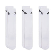Nike SB Everyday Elevated 3-Pack Socks - White | Underground Skateshop