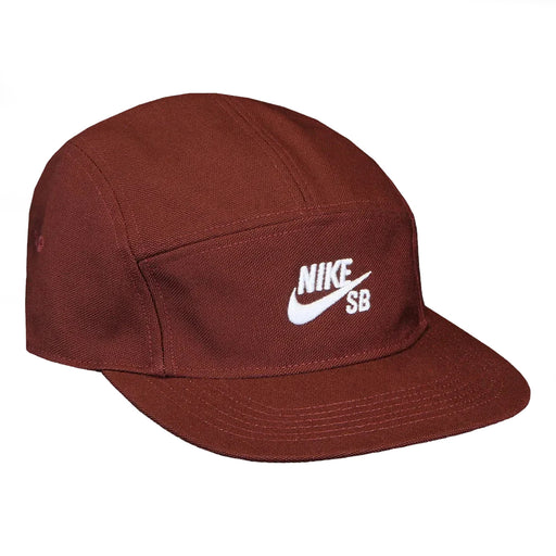 Nike SB Fly Unstructured Strap Back Cap - Brown/White Front