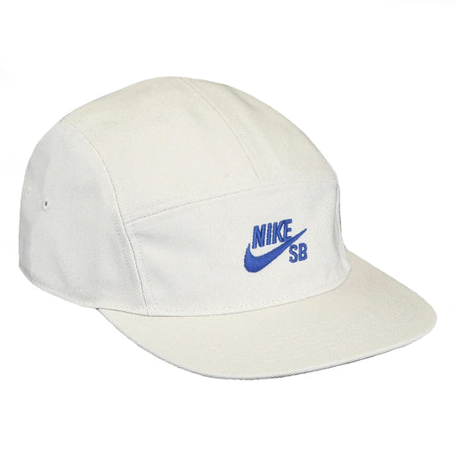 Nike SB Fly Unstructured Strap Back Cap - White/Blue Front