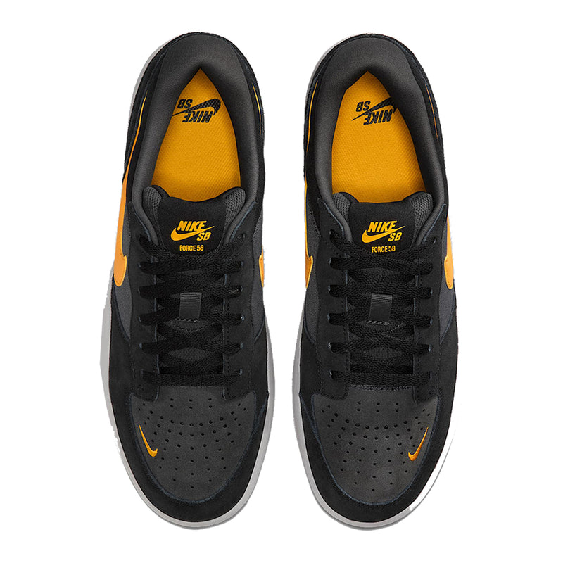 Nike SB Force 58 - Black/University Gold Top