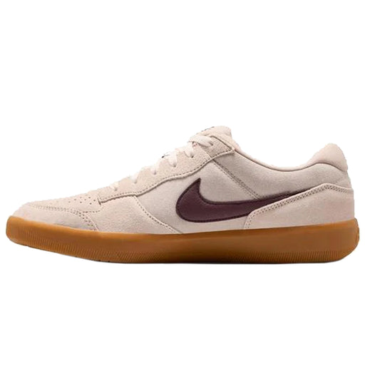 Nike SB Force 58 - Cream/Burgundy Left