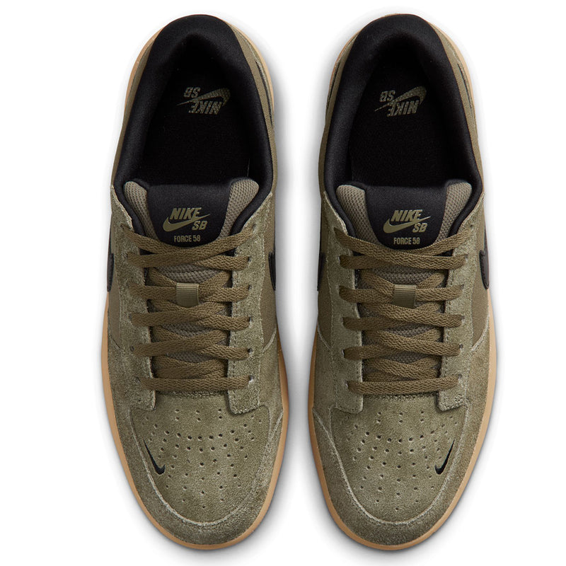 Nike SB Force 58 - Olive/Gum | Underground Skate Shop