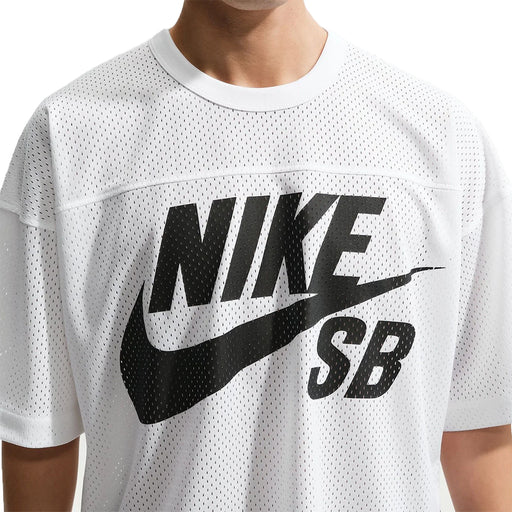 Nike SB GFX Mesh Football Jersey - White Detail