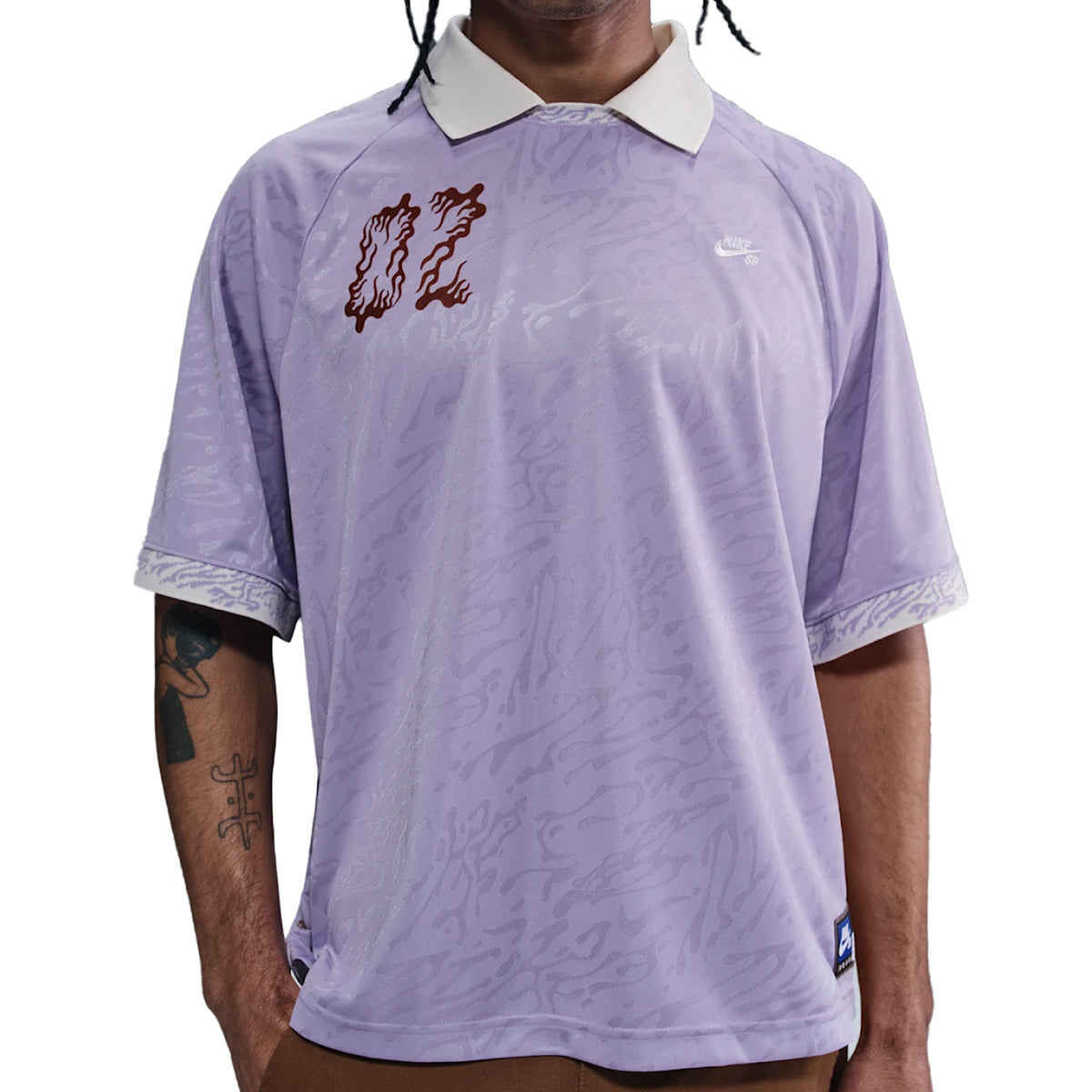 Nike SB Jacq Soccer Jersey - Lilac | Underground Skate Shop