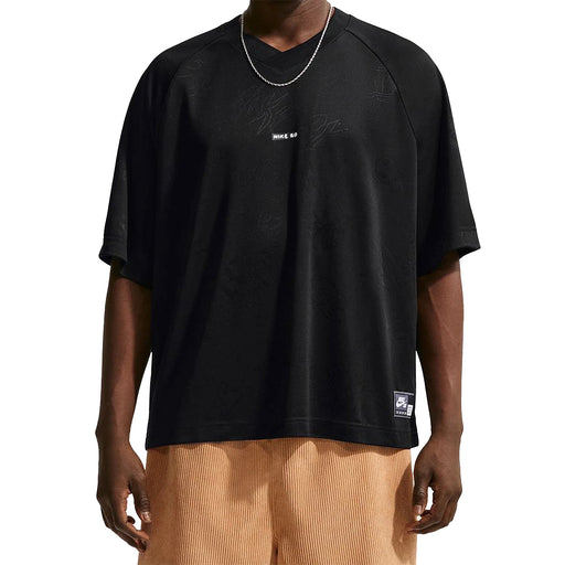 Nike SB Jacquard Skate Jersey - Black Front