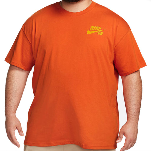 Nike SB Logo T-Shirt - Burnt Orange DC7817-248 | Underground Skate Shop