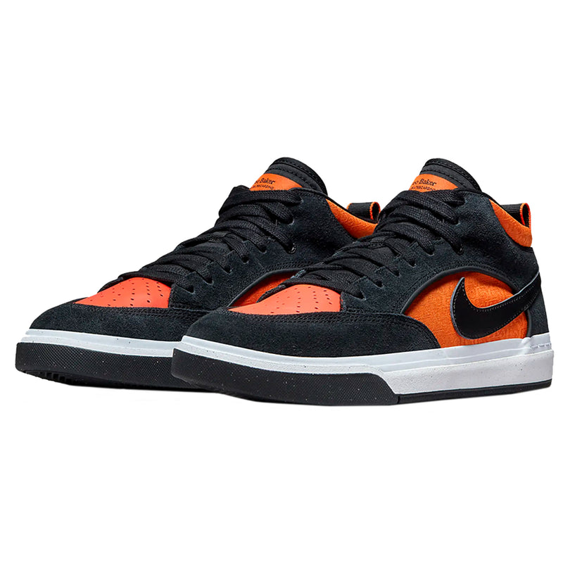 Nike SB React Leo - Black/Orange DX4361-002 | Underground Skate Shop