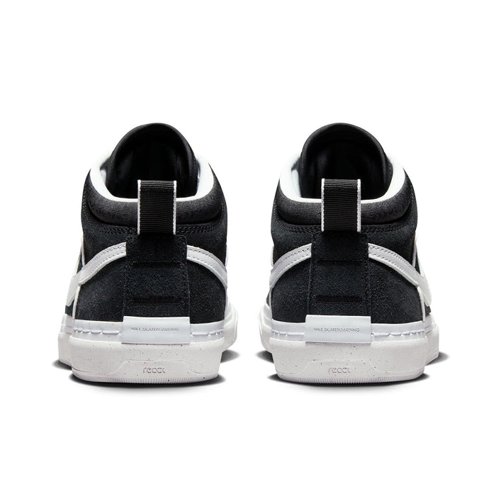 Nike SB React Leo - Black/White/Gum DX4361-001 | Underground Skate Shop