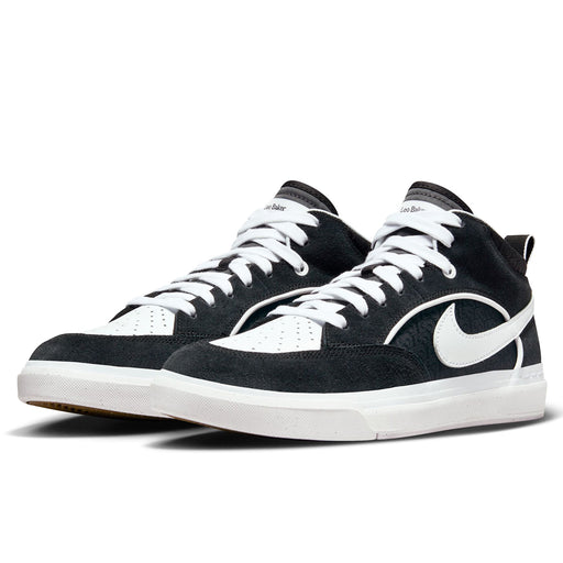 Nike SB React Leo - Black/White/Gum DX4361-001 | Underground Skate Shop