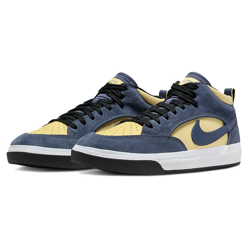 Nike SB React Leo - Thunder Blue/Saturn Gold DX4361-400 | Underground Skate Shop