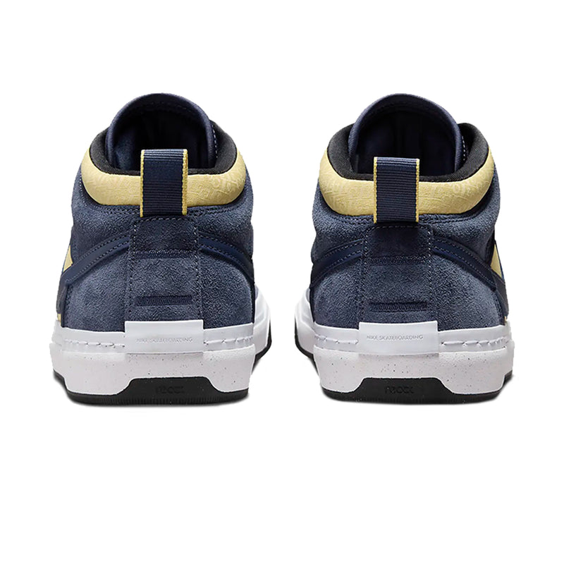 Nike SB React Leo - Thunder Blue/Saturn Gold DX4361-400 | Underground Skate Shop