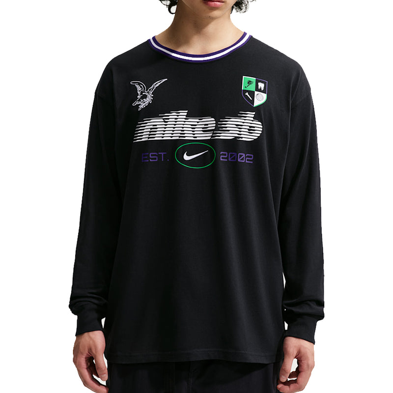 Nike SB Rugby Long Sleeve T-Shirt - Black