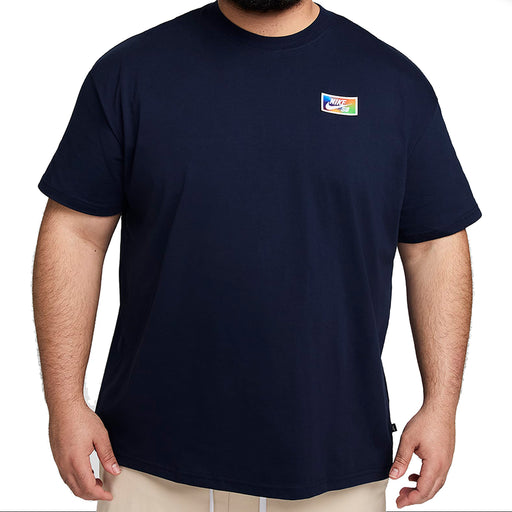 Nike SB Thumbprint T-Shirt - Navy FV3501-410 Front