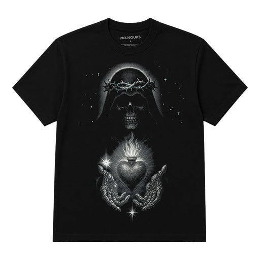 No Hours Always T-Shirt - Black Front