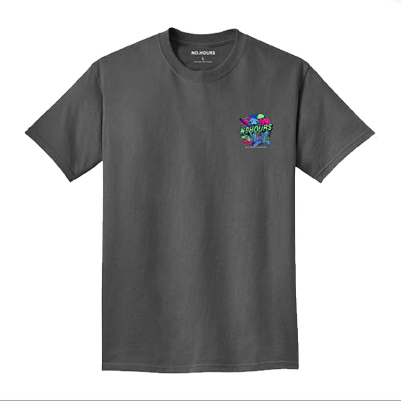 No Hours Nocturnal T-Shirt - Coal Front