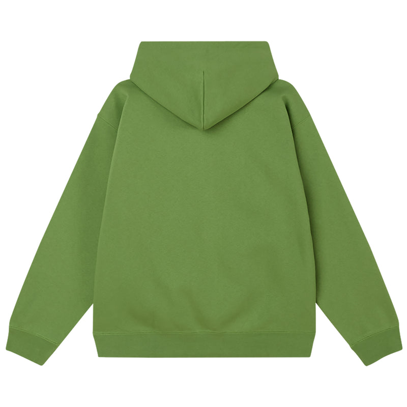 Obey Established Works  Hoodie - Piquant Green Back