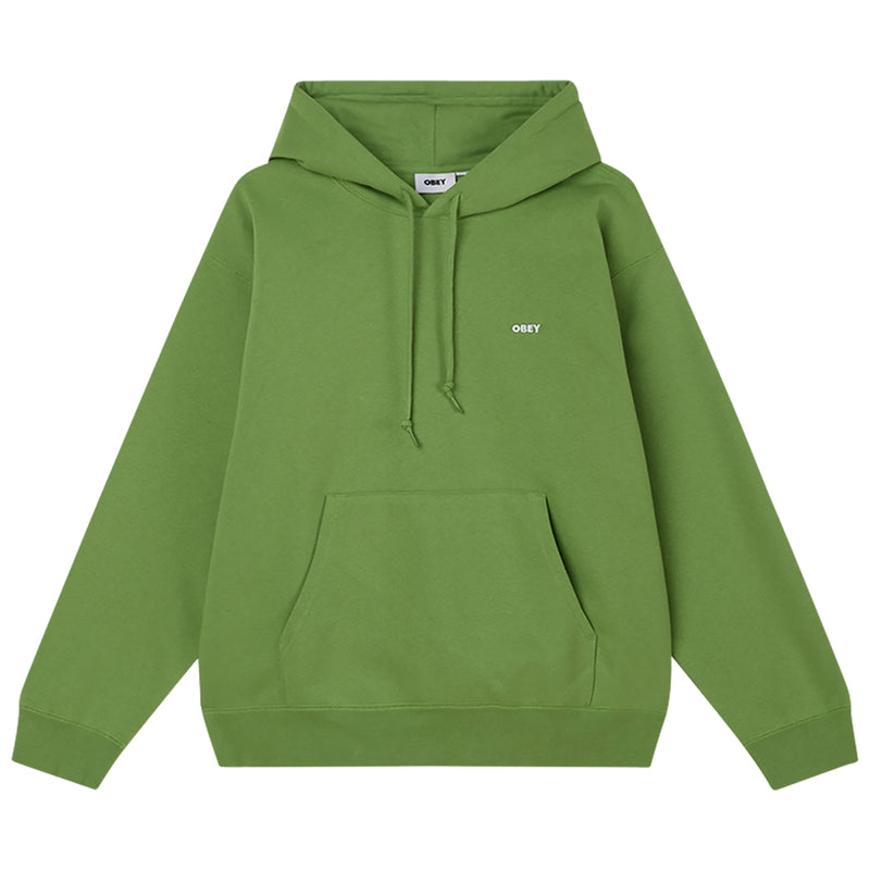 Obey Established Works  Hoodie - Piquant Green Front