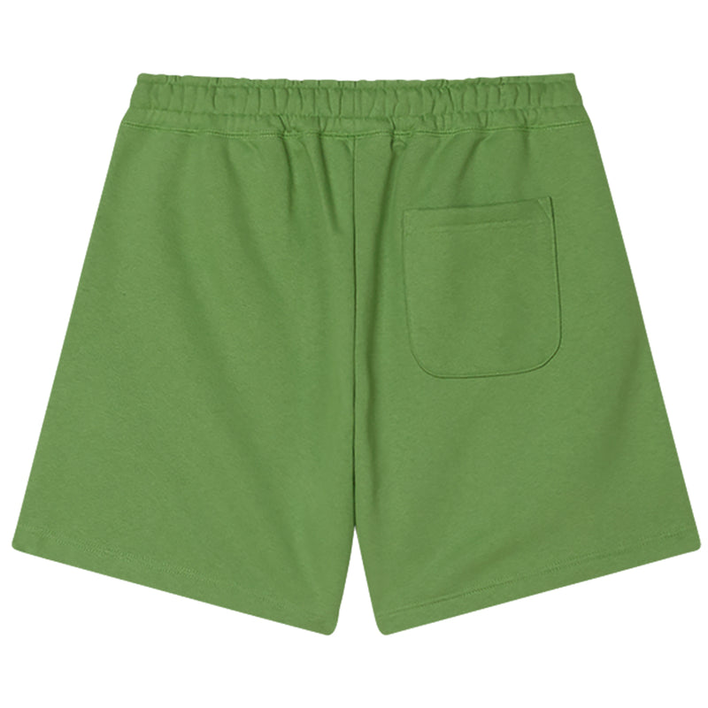 Obey Established Works Sweat Shorts - Piquant Green Back