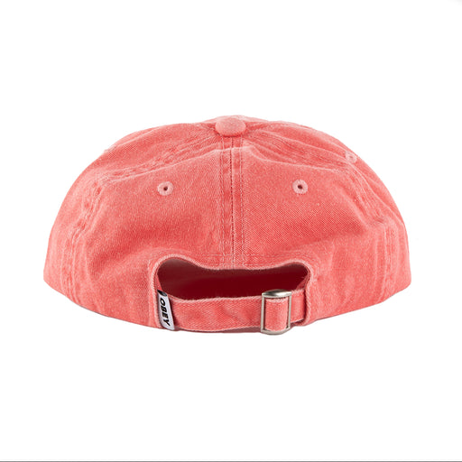 Obey Pigment Lowercase 6 Panel - Coral | Underground Skate Shop