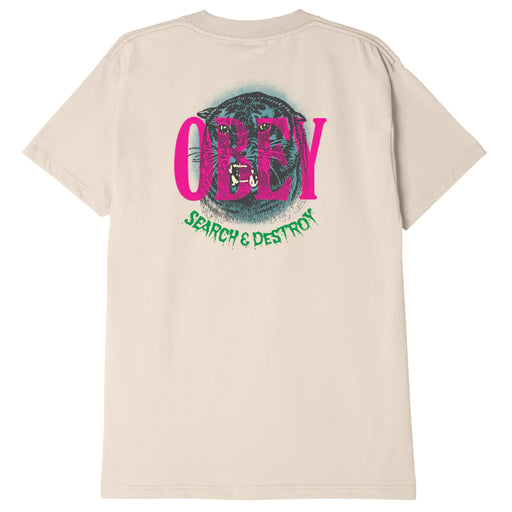 bey Search & Destroy Tiger T-Shirt - Cream | Underground Skate Shop