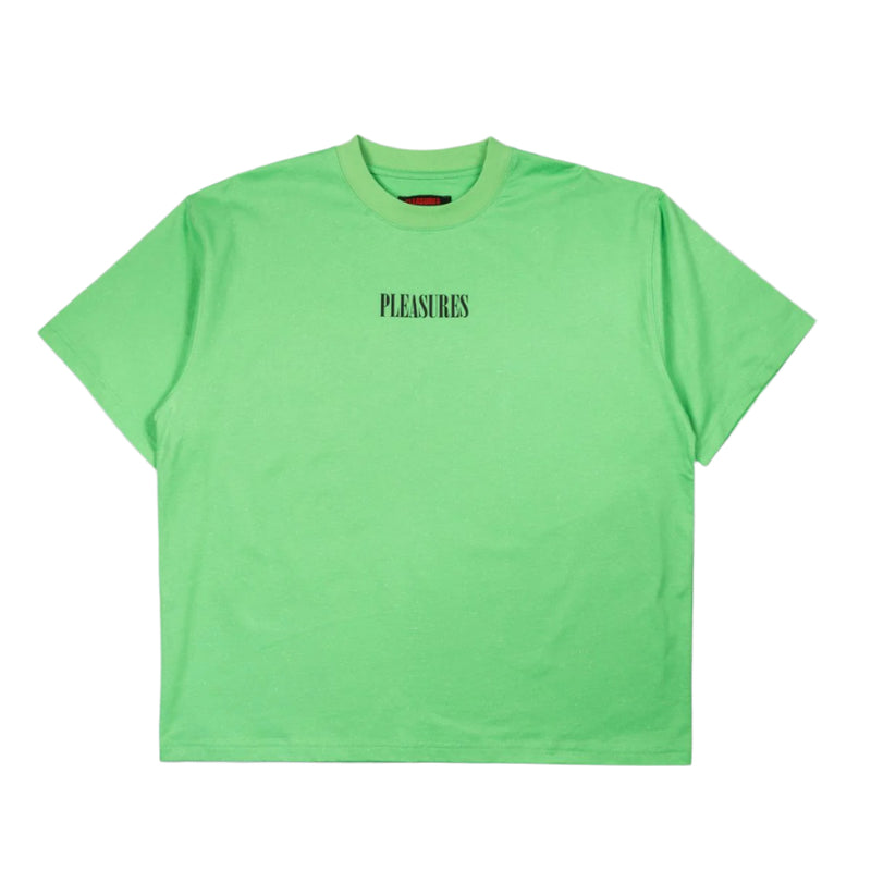 Pleasures Onyx Glitter T-Shirt - Green | Underground Skate Shop