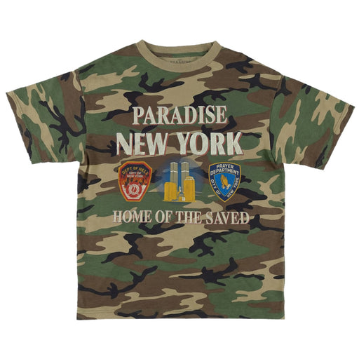Paradise NYC Home of the Brave T-Shirt - Camo