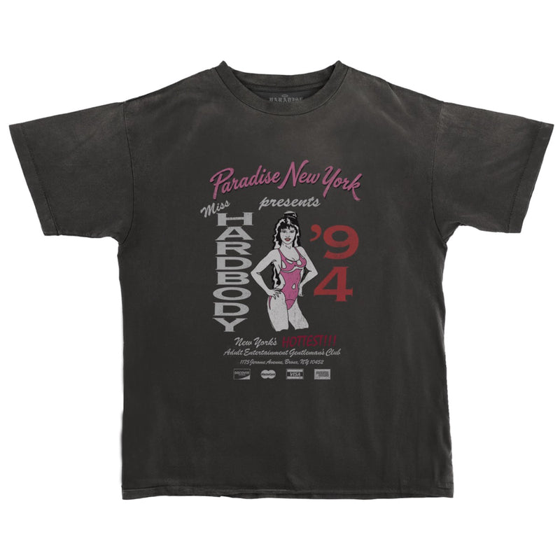 Paradise NYC Miss Hardbody T-Shirt - Vintage Black