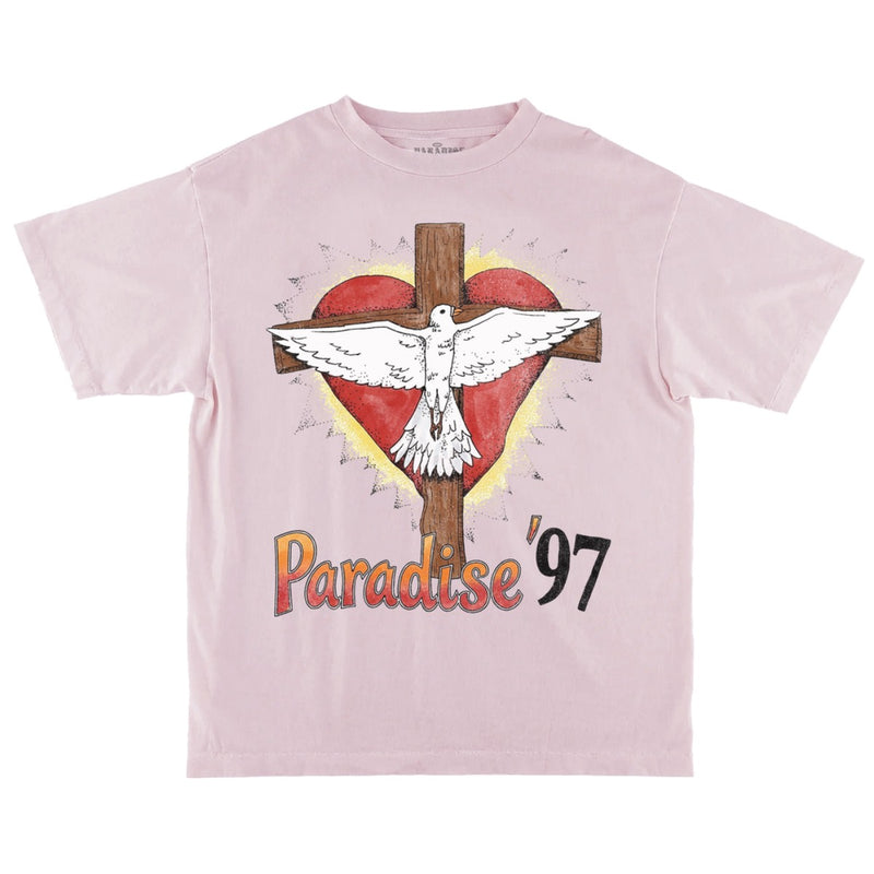 Paradise NYC Sacred Heart 97 T-Shirt - Light Pink