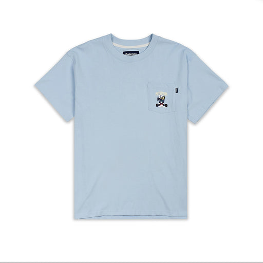 Paterson League Monte Carlo T-Shirt - Baby Blue Front