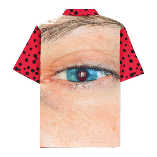 Pleasures Bug Eye Button Down - Red Back